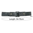 thumbnail image 6 of Women Men Belt Adjustable Elastic Anti-break Great Durability Stainless Buckle Clothes Matching Unisex Waist Strap Pants Belt Clothes Accessory, 6 of 7