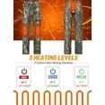 thumbnail image 4 of NEW VIEW Women Camo Heated Pants with 10000mAh Battery Pack, Fleece Lined Insulated Hunting Pants for Cold Winter Outdoors, 4 of 5