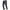 Black, variant on Mens Pants PU Leather Biker Pants Motorcycle Bomber Rock Steampunk Trousers Black L