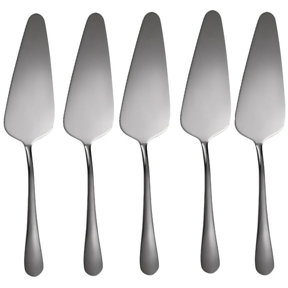 Deeceymbur 5 PCS Pie Server, Stainless Steel Pie Server Cake Server Pie Server Utensil Cake Server and Knife Set Pie and Cake Server Pie Spatula Server Cake Knife