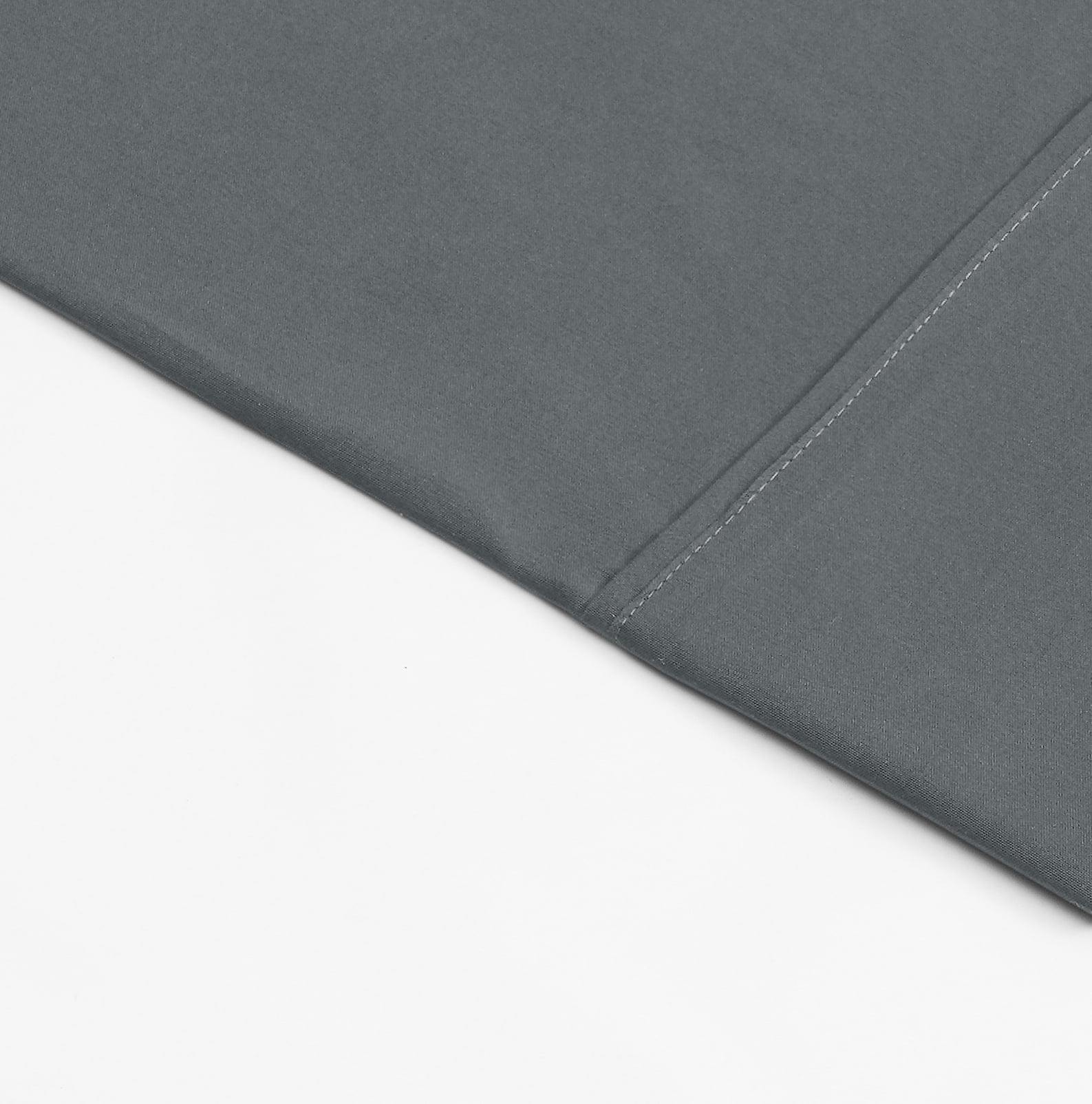 Mainstays Super Soft Brushed Microfiber Bed Sheet Set, Soothing Gray, Queen, 4 Piece
