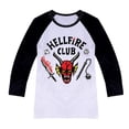 thumbnail image 1 of Stranger Things temporada 4 camiseta y pantalones para niños, ropa de casa de otoño para niños, conjuntos de camisas con mangas, camisetas para niños y niñas zhangmenya LED, 1 of 2