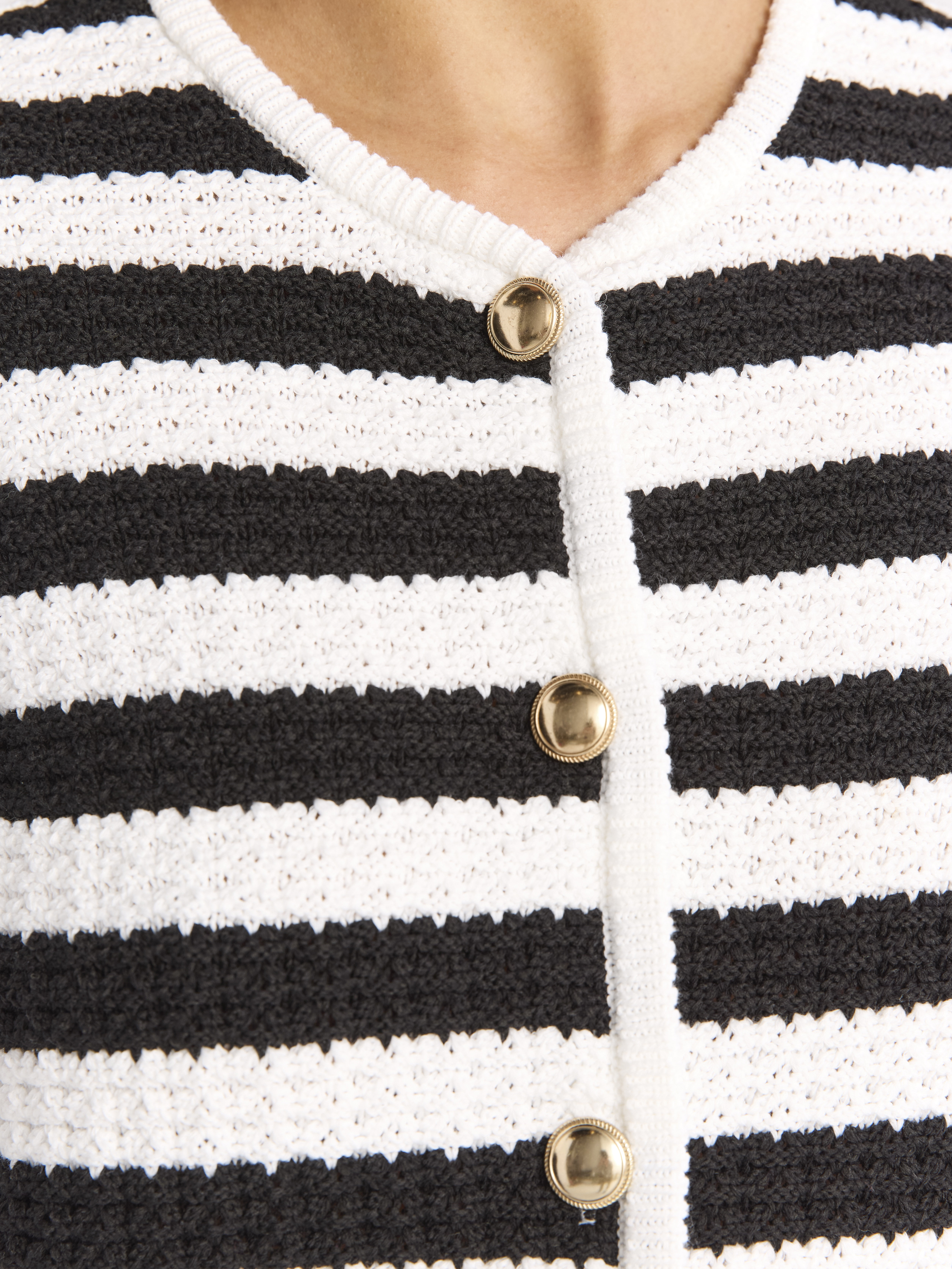 Free Assembly Women's and Women's Plus Crochet Cardigan Sweater, Lightweight, Size XS-4X