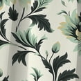 thumbnail image 4 of Designart "Verdant Sleek Damask" Damask Blackout Curtain Single Panel, 4 of 4