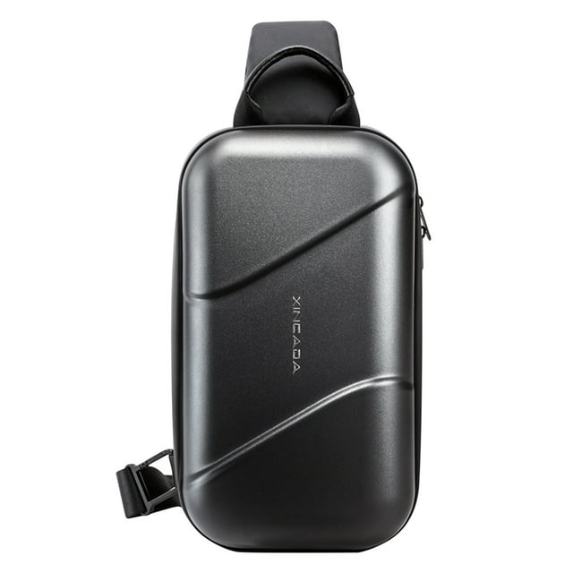 Kyusrd Summer Outdoor Patio Deals!Textured Hard Anti-fall Anti-dirty Function Messenger Bag Large-capacity Shoulder Bag Men's Shoulder Bag Messenger Bag