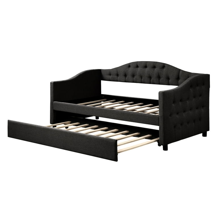 Ikea Brand Black Daybed Trundle Bed Twin/King Size With Drawers Wood for  Sale in Oakland, FL - OfferUp