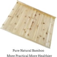 thumbnail image 2 of YYRZZ Reversible Bamboo Pastry Board, Large Bamboo Wooden Cutting Board with Counter Edge Reversible Pastry Board for Kitchen Chopping Board Butcher Block with Lip for Counter Table Top, 2 of 5