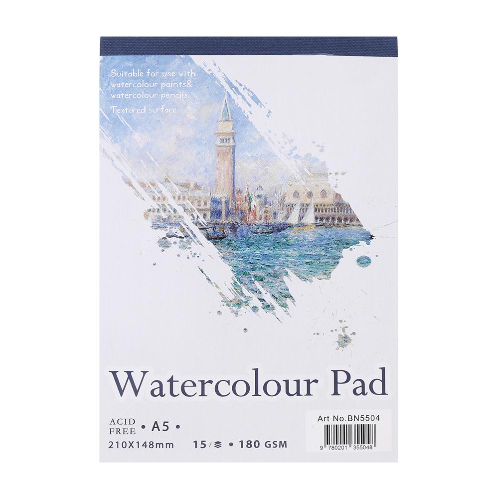 Artist Sketch Book Watercolor Paper Notepad For Painting Drawing Diary Creative Notebook A5