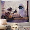 thumbnail image 6 of Wall e and eve Tapestry Gift Wall Hanging Backdrop for Room Bedroom Girls Fans Background Banner Party Birthday Supplies Decor, 6 of 6