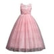 thumbnail image 5 of Vestido de niña, vestido de princesa, vestido de novia largo para niñas medianas y grandes, vestido de tutú de encaje, chaleco, vestido infantil, 5 of 5