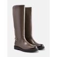thumbnail image 3 of Scenario Women's Tall Faux Leather Riding Boots, 3 of 7