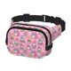 thumbnail image 2 of Disketp pink Holiday Joy Riñonera de Doble Capa, Bolsa de Cintura Ajustable para Viajes, Correr y Senderismo, Riñonera Ligera para Hombre y Mujer, 2 of 9