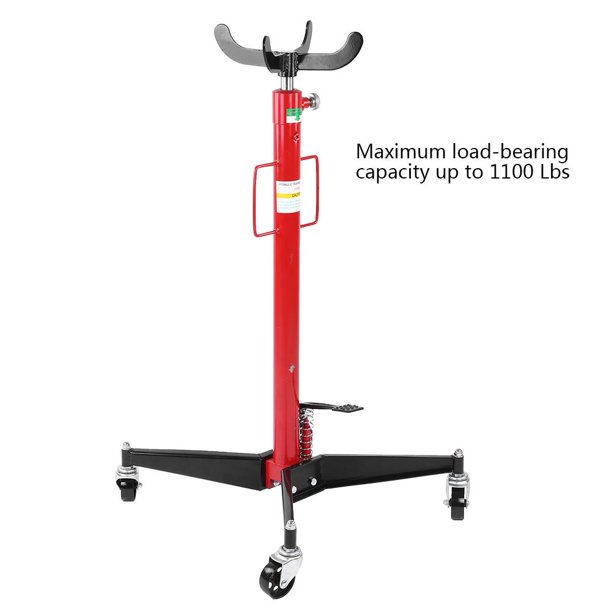 HERCHR 1100 Lb Hydraulic High Lift Foot Pump Spring Loaded Transmission