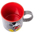 thumbnail image 4 of Silver Buffalo Mickey Circle - Taza de café de cerámica, 20 onzas, 4 of 5