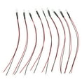 thumbnail image 1 of 10Pcs LED Lights Emitting Diodes, 5mm Prewired Round Head Small LED Lamps Add a Festive Atmosphere for Toy Lighting, 1 of 7