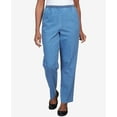thumbnail image 4 of Alfred Dunner Womens Elastic Waist Short Length Denim Pant, 4 of 6
