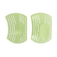 thumbnail image 4 of Unique Bargains 1 Pc Handle Hollow Hair Shampoo Brush for Head Massage 4.72"x3.15"x2.56" Green, 4 of 6