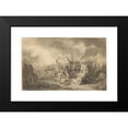 thumbnail image 2 of John Trumbull 14x11 Black Modern Framed Museum Art Print Titled - Study for the Death of General Warren at the Battle of Bunker's&nbsp;Hill (1785), 2 of 5