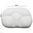 thumbnail image 4 of Masajeador corporal Almohada para dormir integral Masajeador de cuello Espuma viscoelástica para dormir Cojín de masaje de cabeza con forma de huevo Masajeador de cabeza Salud, Azul, 4 of 4