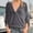Dark Gray, variant on AXXD Womens Sexy Tops Black Basic Summer 2024 Trendy Casual Long Sleeve V Neck Loose Shirt Blouse Tops