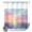 LandscapeQS5582, variant on No Hook Shower Curtain with Built-in Rings - Sage Green Farmhouse Striped Washable Waterproof Fabric Bathroom Curtains for Hotel,Rentals, 72 X 72 Inch Long , Vintage Wood Texture Mottled