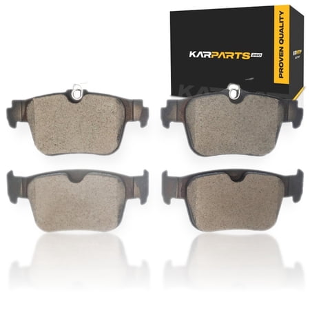 KarParts360 For Cupra Leon 2020 21 22 23 2024 Disc Brake Pads | Ceramic | 57.6 Millimeters / 2.27 Inches Inner Height | 122.8 Millimeters / 4.83 Inches Inner Pad Width
