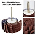 thumbnail image 5 of 3mm Shank 80-600# Grinding Buffing Sandpaper Flap Wheel Rotary Tool Accessories, 5 of 5