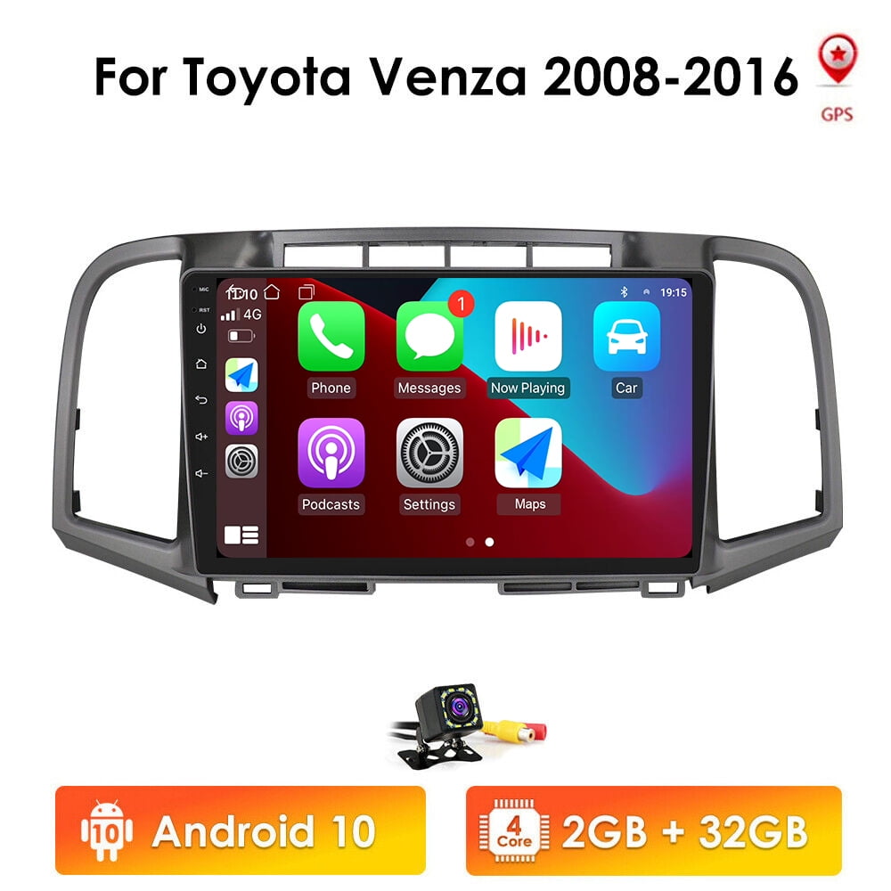 Android 12 Apple Carplay GPS Navigation 32GB Bluetooth Wifi Car Stereo