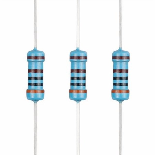 EDGELEC 100 Pcs Résistance 3K ohm 1/2w (0.5Watt) Résistance Fixe en Film Métallique Valeurs Multiples en Option