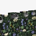thumbnail image 6 of Tchckioa Blackout Curtains,Printed Floral Window Drapes for Living Room,Grommet Top(Black and Green,42x63,Set of 2), 6 of 6