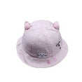 thumbnail image 2 of Taluosi Unisex Infant Toddler Baby Cute Cat Paw Embroidery Pompom Ball Sun Shade Hat Cap, 2 of 8
