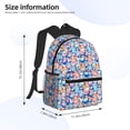 thumbnail image 2 of Fotbe Cartoon colorful cute cat Mochila Ligera Casual para Laptop para Hombres y Mujeres, Mochila Impermeable de Uso Diario, Mochila para Universidad, 2 of 6