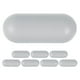 thumbnail image 1 of 8 tapones para asiento de inodoro, almohadillas para asiento de inodoro, parachoques para asiento de inodoro, espaciador de asiento de inodoro, bidé, parachoques para asiento de inodoro, kit de repue, 1 of 5