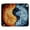Multicolor 3, variant on PhooArto Comfortable Mouse Pad Tribal Owl Dream Catcher Galaxy Desktop Mousepad , 21 x 25 cm Mouse Mat, Non-Slip Rubber Base, Improves Speed and Precision