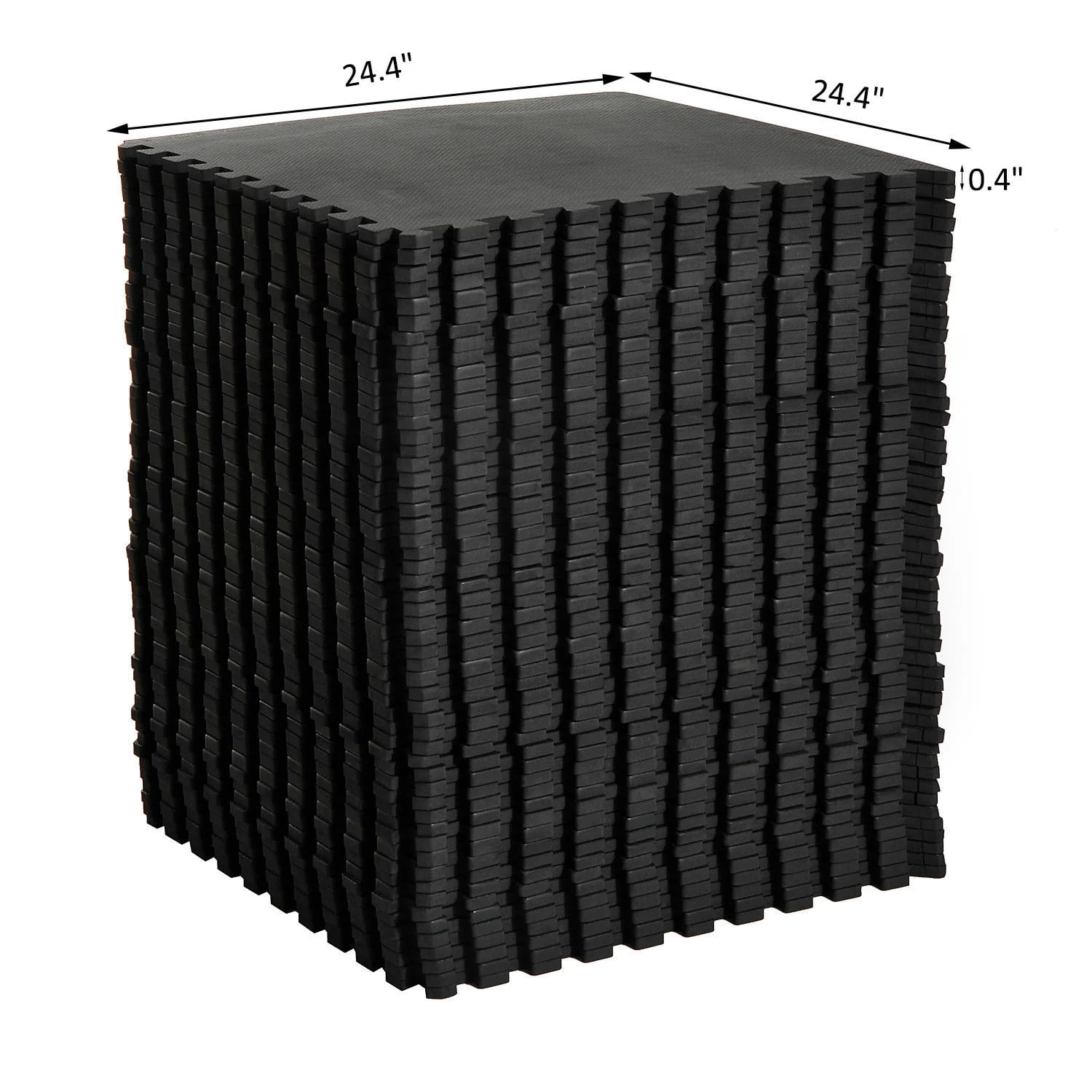 Topcobe Home Soft Foam Interlocking Floor Mats, Kids Play Crawling