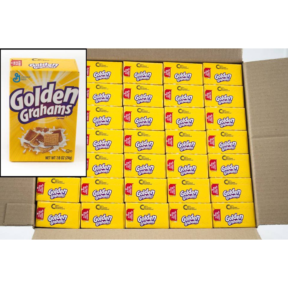 General Mills Golden Graham Cereal, 0.88Ounce Single Packs (Pack of 70)