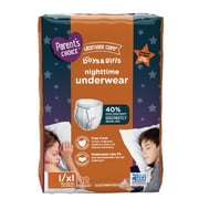 Parent's Choice Ultimate Care Nighttime Underwear for Boys & Girls L/XL, 12 Count