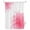 Pink, variant on Shower Curtains for Bathroom-36"x72",Gradient Red Flower Waterproof Bath Curtain Grommet Shower Curtain Set with Hooks
