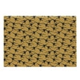 thumbnail image 1 of Gorilla Cutting Board, Repeating Pattern of Jumping Monkey Silhouettes, Decorative Tempered Glass Cutting and Serving Board, in 3 Sizes, by Ambesonne, 1 of 2