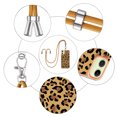 thumbnail image 5 of for Samsung Galaxy A05 Crossbody Strap Phone Case, Anti-Fall Pattern Clear Design Transparent Soft & Flexible TPU Drop and Shockproof Protective Cover with Adjustable Nylon Neck Strap, Leopard, 5 of 7