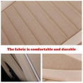 thumbnail image 2 of Car Seat Cover Flax Cushion Universal Breathable For Four-door Sedan Suv Car Seat Protection, 2 of 8