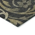 thumbnail image 4 of Addison Rugs Chantille Indoor/Outdoor Transitional Swirls Black Washable Rectangle Rug, 5' x 7'6", 4 of 6