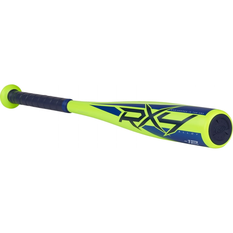 Rawlings Quatro バット USA規格 イエロー/ブルー New Rawlings 2018 Quatro USA T-Ball Baseball Bat (-11