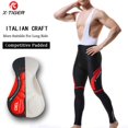thumbnail image 3 of X-tiger-pantalones de ciclismo con almohadilla de Gel 5D para primavera y verano, mallas para ciclismo de montaña, pantalones con pechera para ciclismo de descenso, 3 of 5