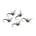 thumbnail image 4 of Kit de 5 moscas domésticas para pesca con mosca n. degree 12, señuelos artificiales de alta resistencia y fácil enganche., 4 of 9
