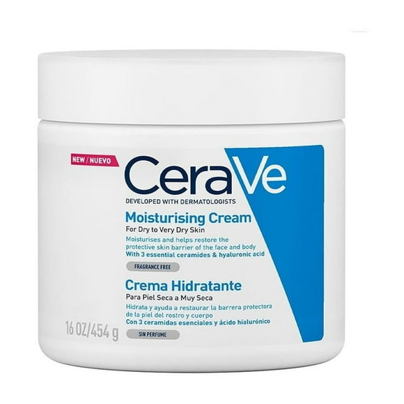 Crema CeraVe hidratante piel seca a muy seca 454 g