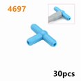 thumbnail image 1 of MOC Technical Parts Pneumatic Air Pump Bricks Small (6L) V2 with Reinforced Cylinder 19476 19482 19475 Compatible 8800 Blocks 4697, 1 of 6