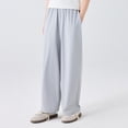 thumbnail image 5 of JSCDRPDWL Girls Wide Leg Sweatpants Baggy Elastic Waist Straight Leg Athletic Joggers Pant Kids Casual Loose Fall Winter Track Pants with Pockets, 5 of 5