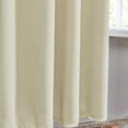 thumbnail image 5 of ZOPZO Thermal Insulated Blackout Curtains Set of 2 Panels, Beige 42W x 84L Inch, Window Treatment Drapes for Bedroom or Living Room Use, 5 of 5