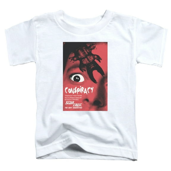 Star Trek - Tng Season 1 Episode 25 - Toddler Short Sleeve Shirt - 3T